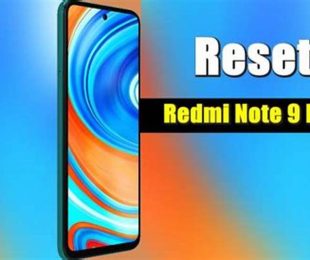 Kombinasi Tombol Reset Hp Redmi Note 9