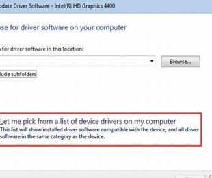 Instal Driver