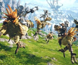 Berbagi petualangan dengan pemain lain adalah bagian penting dari MMORPG.  (Sumber gambar: Materi promosi Final Fantasy XIV)