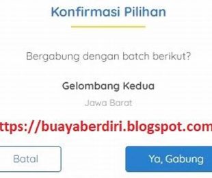 Konfirmasi Pilihan