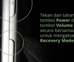 Tekan Tombol Power Dan Volume Up