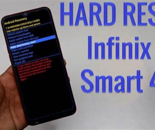 Reset Hp Infinix Smart 4 Recovery
