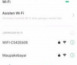 Koneksikan Ke Wifi