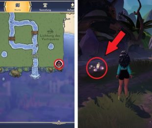 Gali ke kiri pilar untuk menemukan potongan kunci (Sumber: screenshot gametips).