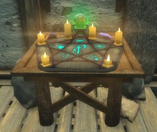 Arcane Enchanter memungkinkan Anda untuk menerapkan pesona ke peralatan.  (Sumber: Tangkapan layar spieletipps.de)