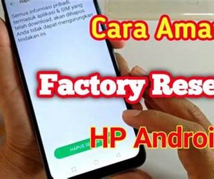 Cara Reset HP Vivo Seperti Baru