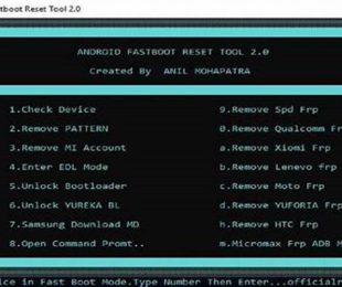 Reset Melalui Fastboot Mode