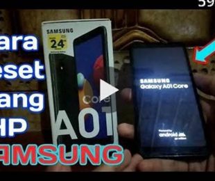 Cara Reset Samsung A01 Core Melalui Pengaturan